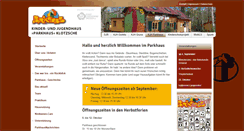 Desktop Screenshot of parkhaus-klotzsche.de